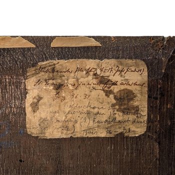 l'Ermite à La Grotte d'Après Quiringh Gerritsz. Van Brekelenkam ép XVIIème