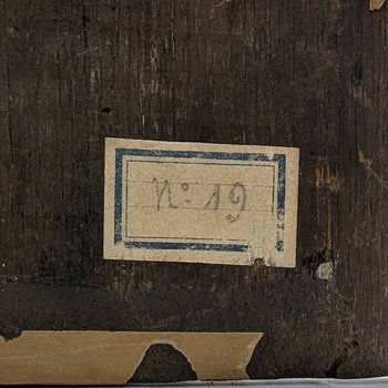 l'Ermite à La Grotte d'Après Quiringh Gerritsz. Van Brekelenkam ép XVIIème