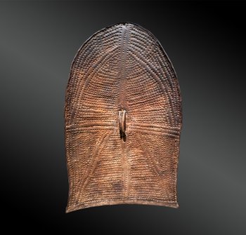 SHIELD namens Goko - Kirdi-Kultur, nördlich von Kamerun - Erste Hälfte des 20. Jahrhunderts