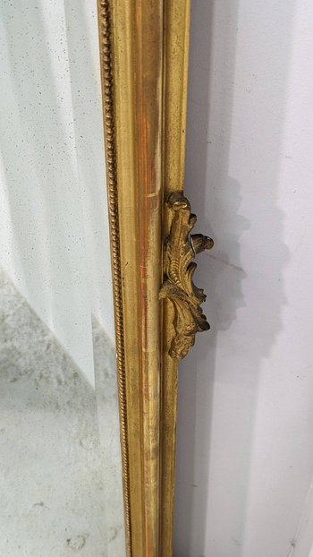 Miroir Bois Et Stuc Doré Napoléon III époque XIXème