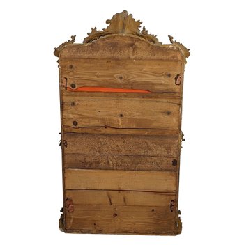 Miroir Bois Et Stuc Doré Napoléon III époque XIXème