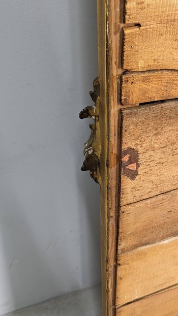 Miroir Bois Et Stuc Doré Napoléon III époque XIXème