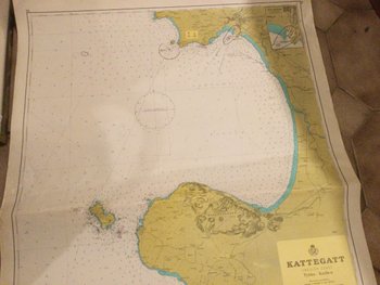 old maritime map "Swedish coasts"