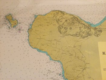 old maritime map "Swedish coasts"
