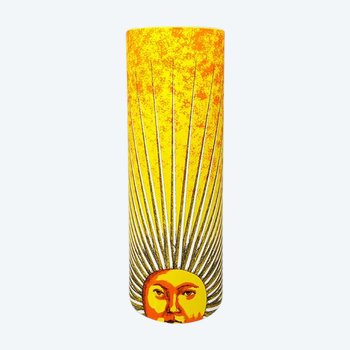 1990 Prächtige "Sun" Tischlampe von Piero Fornasetti für Antonangeli