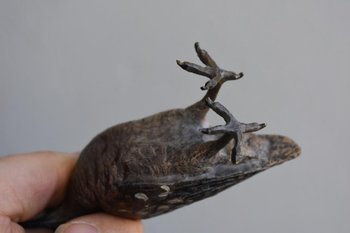 Bécasse En Bronze De Vienne