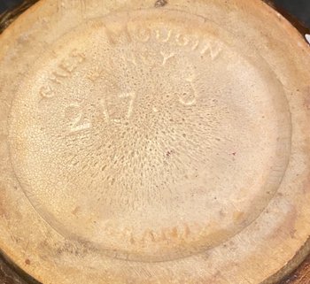 Vase en grès émaillé signé Mougin