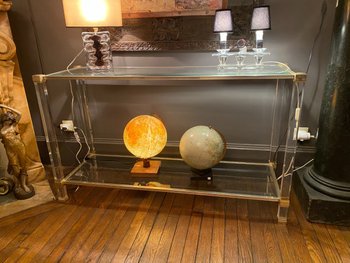 console en plexiglass