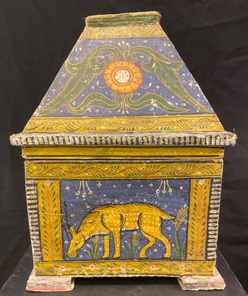 XVIIITH INDIAN WEDDING CHEST