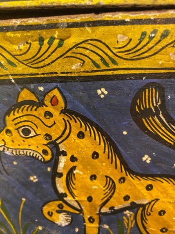 XVIIITH INDIAN WEDDING CHEST