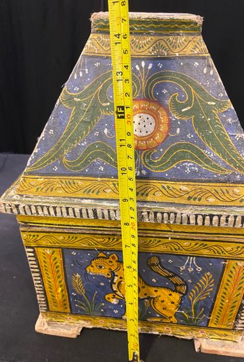 XVIIITH INDIAN WEDDING CHEST