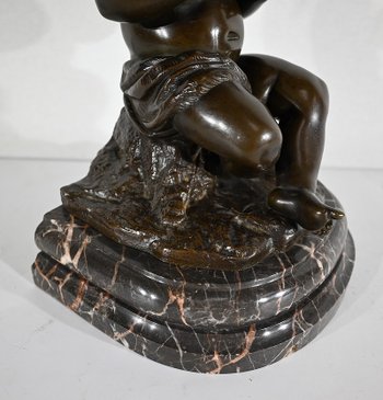 Bronzo “Angelot à la Flute” – Fine XIX secolo