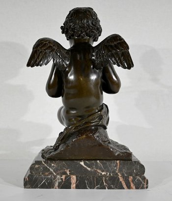 Bronzo “Angelot à la Flute” – Fine XIX secolo
