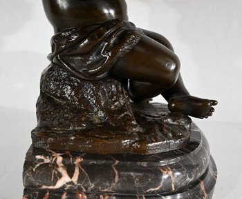 Bronzo “Angelot à la Flute” – Fine XIX secolo