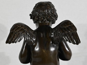 Bronzo “Angelot à la Flute” – Fine XIX secolo