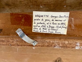 Marine de Georges Haquette
