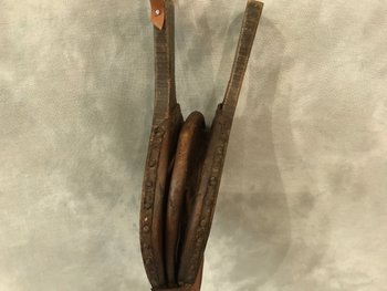 Soufflet De Cheminée Ancien Rustique D’époque fin 18 ème