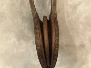 Soufflet De Cheminée Ancien Rustique D’époque fin 18 ème