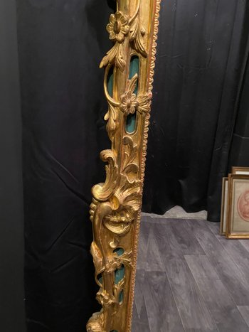 Large mirror, golden mirror on weekends, 207 cm high