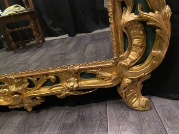 Large mirror, golden mirror on weekends, 207 cm high