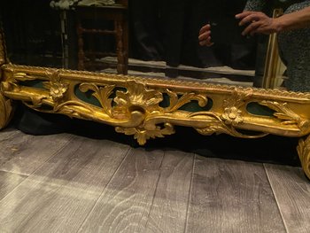 Large mirror, golden mirror on weekends, 207 cm high