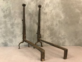 Androni in ferro battuto del XVIII secolo