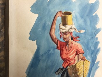 Gilbert RAKOTO Malagasy watercolors