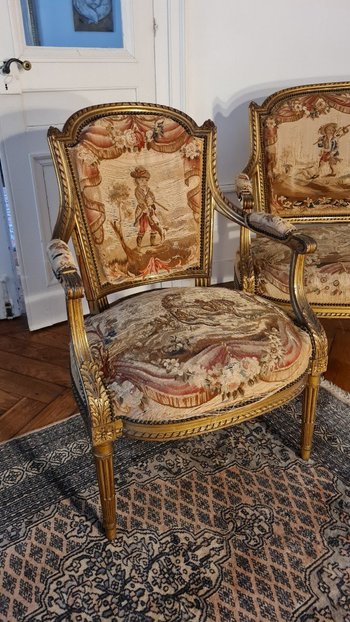 Salon Bois Doré, Style Louis XVI NapolÉon III