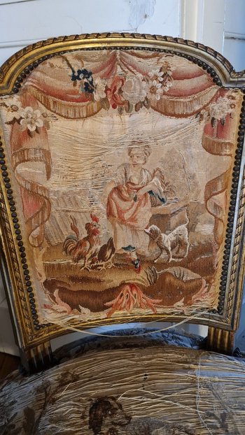 Salon Bois Doré, Style Louis XVI NapolÉon III