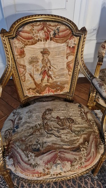 Salon Bois Doré, Style Louis XVI NapolÉon III