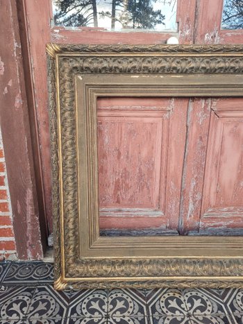 Large gilded frame from the Napoleon III period