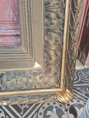 Large gilded frame from the Napoleon III period