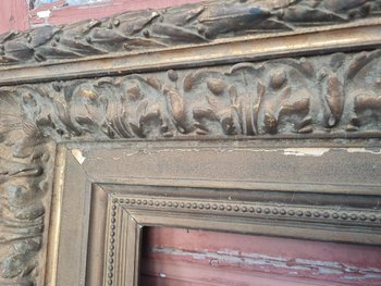 Large gilded frame from the Napoleon III period