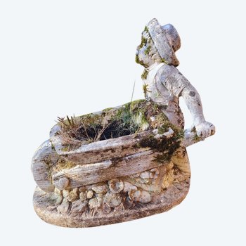 Reconstituted Stone Planter