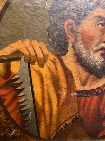 Kleines Bild, Gemälde des Heiligen Simon