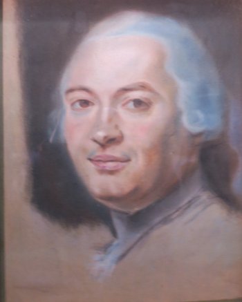 Pastel, portrait of Jacques Laure le Tonnelier de Breteuil