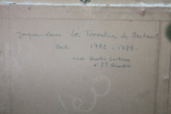 Pastel, portrait of Jacques Laure le Tonnelier de Breteuil