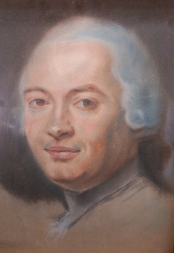 Pastel, portrait of Jacques Laure le Tonnelier de Breteuil