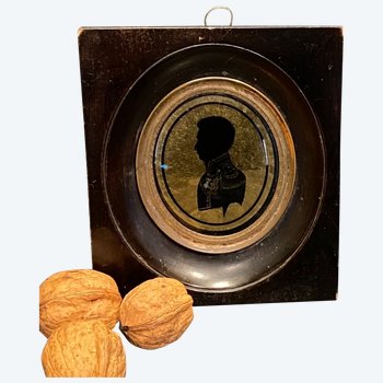 Miniature, masonic silhouette