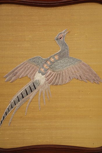 Mahagoni-Bildschirm 1900 signiert Felix Bernard