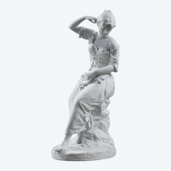 Statuette Aus Biskuit