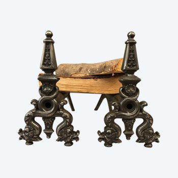 Antique Cast Iron Dolphin Antique Anvils 19 th C