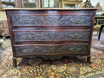 Commode Galbée époque Louis XV