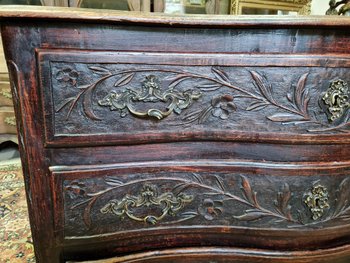 Commode Galbée époque Louis XV