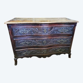 Commode Galbée époque Louis XV