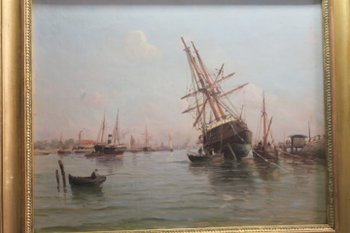 Gemälde, Marinegemälde XIX°
