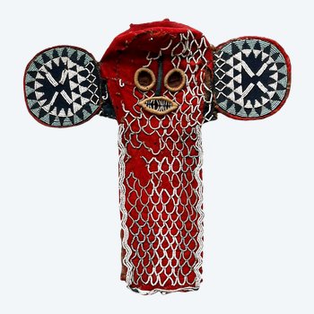 MASKE des ELELEPHANTEN - Bamileke-Kultur, Kamerun - Erste Hälfte des 20. Jahrhunderts