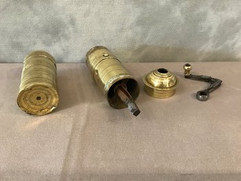 Antique Turkish Brass Coffee Grinder