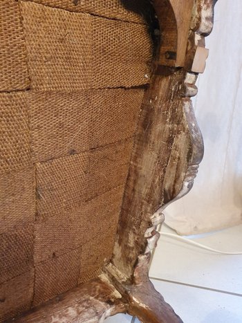 Sofa Doré Régence, Wandteppich Au Pont