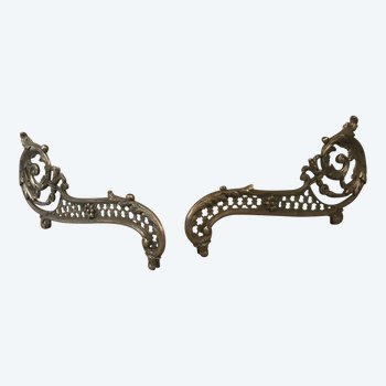 Pair Of 19th Century Cast Iron Decorations